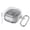 Clear, variant on Dteck for Samsung Galaxy Buds 4 Pro Case / Galaxy Buds 4 Case with Lock Clip and Phone Stand, Comes with Hook and Cleaning Pen,Orange
