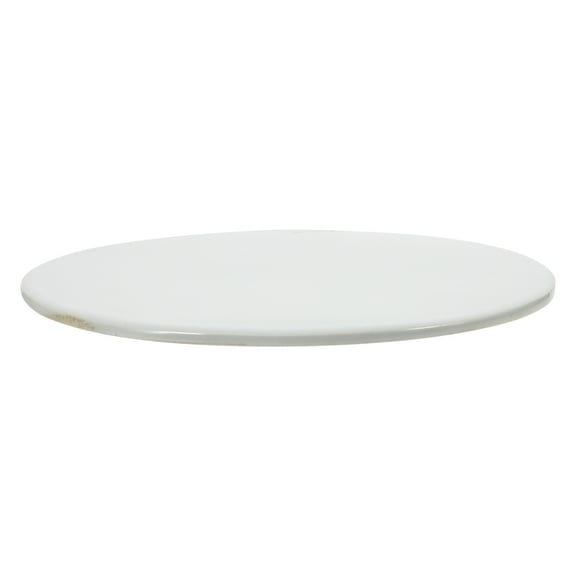 KALLORY 1 Piece Porcelain Plates For Painting For Art Class Diy Hand Painting Round 11.8x7.9x0.2in