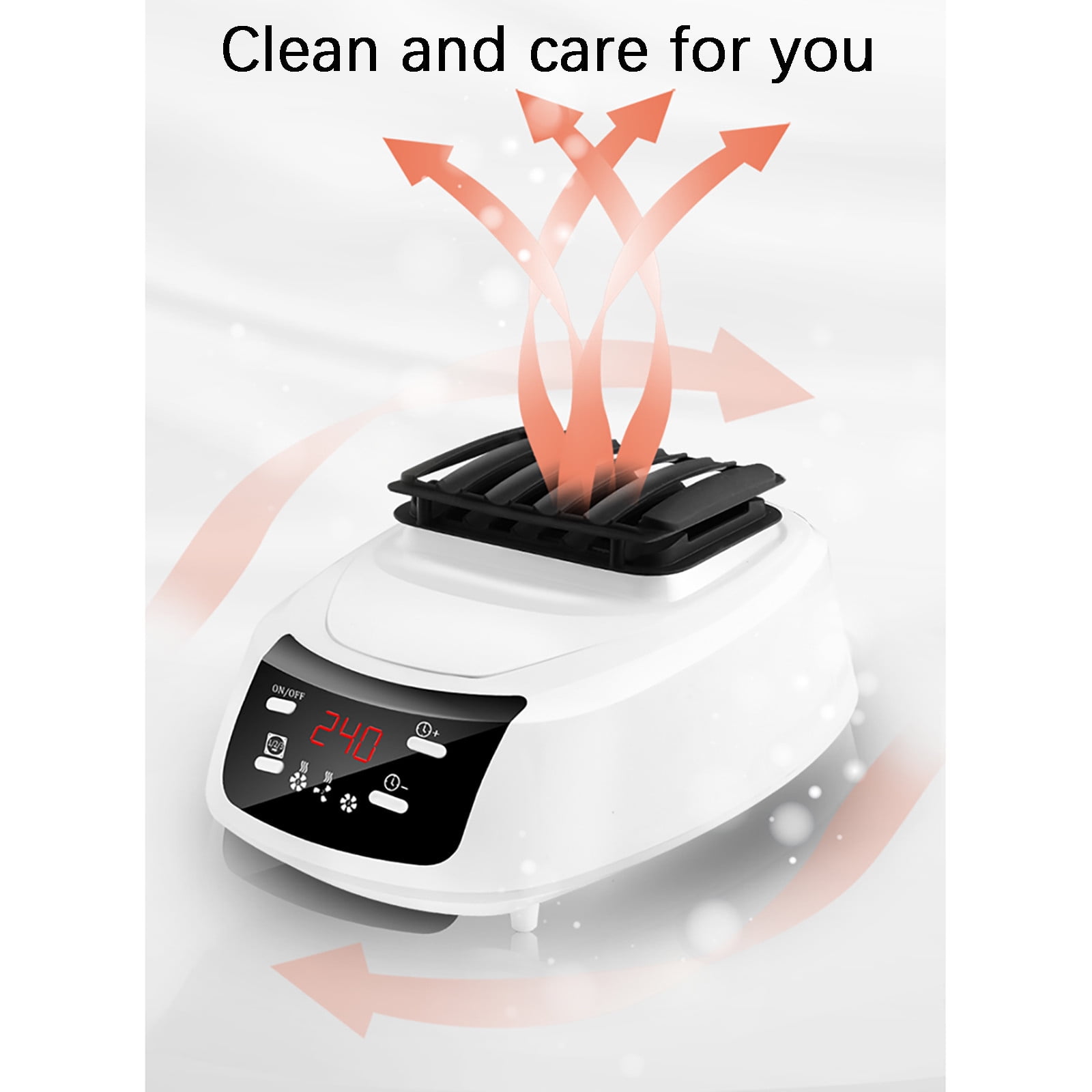 Uutvmp Household Folding - Dry Machines, 1500W Electric Heated Clothe Airer Dryer Rack, Portable Clothe Dryer With Remote Control Quiets 3 Gear Temperature Adjustment Portable Dryer for Clothes