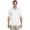 WHITE, variant on Adult 50/50 Jersey Polo
