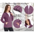 thumbnail image 4 of Rosvigor Womens Oversized Hoodies Lightweight Color Block Sweatshirts for Women Casual Hooded Shirts, 4 of 7