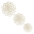 thumbnail image 3 of Porta arreglos florales Porta arreglos florales Ramo Twist Reutilizable Redondo oro 4 5 6 pulgadas, 3 of 9