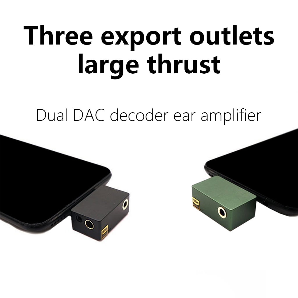 Quality Sound Adapters Headphone Amplifiers 2.5mm 3.5mm 4.4mm Connectors for Headphones and Sound Equipments