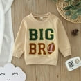 thumbnail image 2 of Ketyyh-chn99 Toddler Baby Boy Girl Fleece Pullover Sweatshirt Cute Hoodies for Teen Girls Little Kids Dinosaur Hoodie Toddler Boy Girl Sweatshirt Unisex Casual Tops Size for 18-24 Months,Beige, 2 of 7