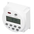 thumbnail image 4 of Electronic Timer, 16 Switching Programs LCD Display Programmable Timers Memory Storage  For Lighting System For Home Appliances AC220-240V, 4 of 8