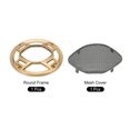 thumbnail image 3 of Unique Bargains Speaker Grill Cover 6' Mesh Subwoofer Grill Guard Protector for Home Audio DIY Gold, 3 of 7