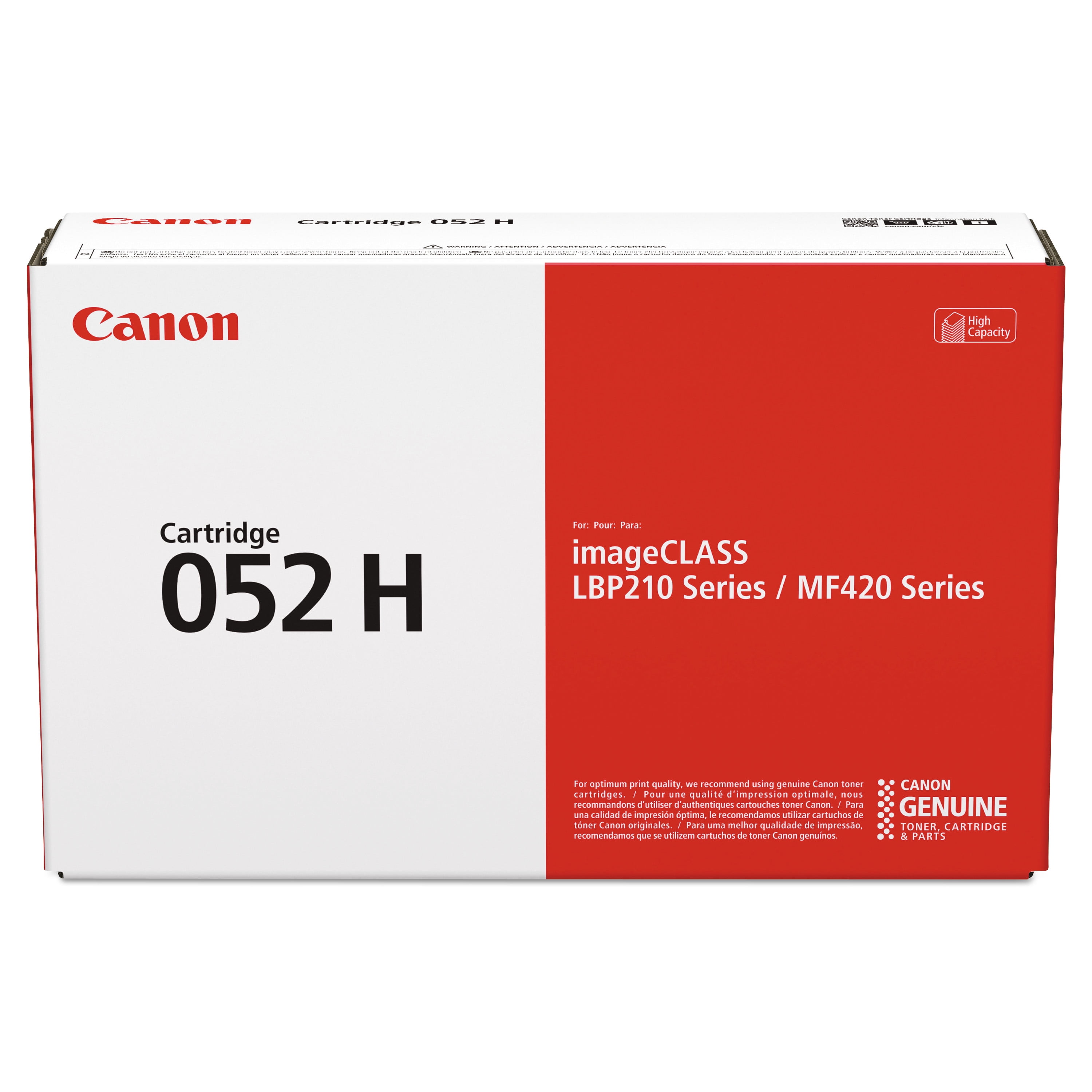 Canon 054 High Yield 4-Color Toner Set, Black/Yellow/Cyan/Magenta