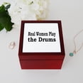 thumbnail image 4 of CafePress - Drum13 - Keepsake Box, Finished Hardwood Jewelry Box, Velvet Lined Memento Box, 4 of 5