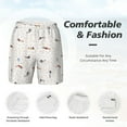 thumbnail image 6 of Picia Dachshund Dog Puppy pattern Mens Swim Trunks with Compression Liner Stretch Beach Shorts Quick Dry with Zipper Pockets No-Chafing Board Shorts-3X-Large, 6 of 9