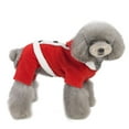 thumbnail image 3 of Pet Cat Dog Winter Warm Hoodie Jumpsuit Coat Dress Up Christmas Costume for Puppy Small Medium Dogs, 3 of 7