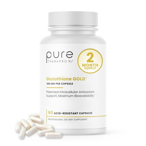 S-Acetyl Glutathione GOLD 300mg PER Capsule - 60 DRcaps "Acid-Resistant" | Extra-Strength | Patented Acetylated Form of Glutathione (Emothion®) | Pharmaceutical Grade | Free-of Harmful Stearates