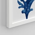 thumbnail image 5 of PixonSign Framed Canvas Print Wall Art Set - Navy Blue Watercolor Ocean Coral Posters - Collage Gallery Set of 9 Ocean Wildlife Abstract Geometric Illustrations Wall Décor for Home - White, 5 of 5