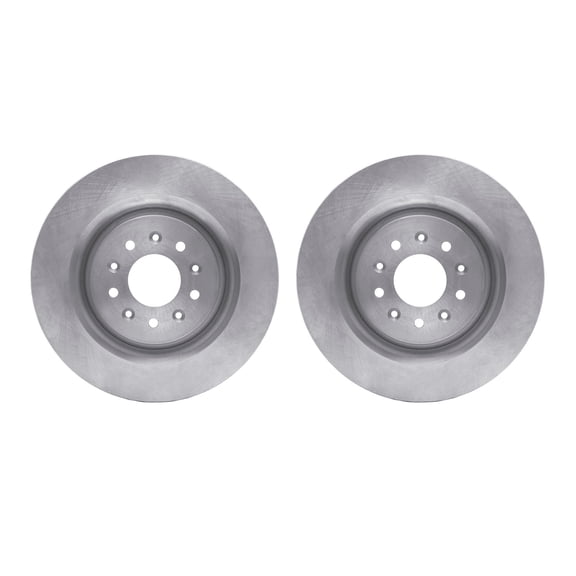 Dynamic Friction Company Front Brake Rotors 6002-20016
