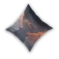 thumbnail image 2 of Starry Two Lions Confront Throw Pillow Covers Pillowcases 16 x 16 Inch Home Decor 2 Packs for Bedroom Sofa, 2 of 6