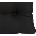thumbnail image 5 of Klear Vu Gripper Overstuffed Universal Non-Slip Dining Chair Cushions for Kitchen Decor or Office Use, U-Shaped Skid-Proof Seat Pad, 15x15 Inches, 4 Count, Solid Black, 5 of 6