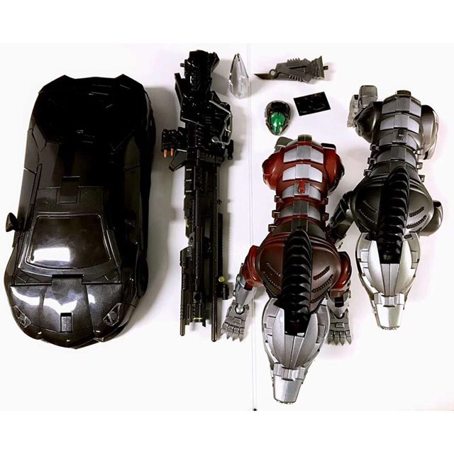 Figuras de acción de transformers Kill Lockdown VT-01 VT01, juguetes deformados con dos perros, aleación de Metal, KO UT R01, regalos de colección de robots Fivean unisex