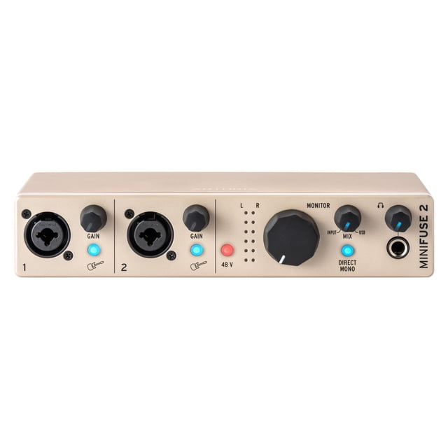 Interfaz de audio Arturia MiniFuse USB-C MiniFuse 2 Champagne