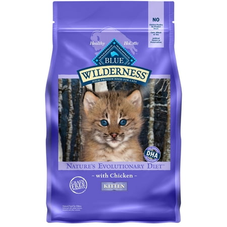 UPC 859610006069 product image for Blue Buffalo Wilderness High Protein Chicken Dry Cat Food for Kittens  Grain-Fre | upcitemdb.com