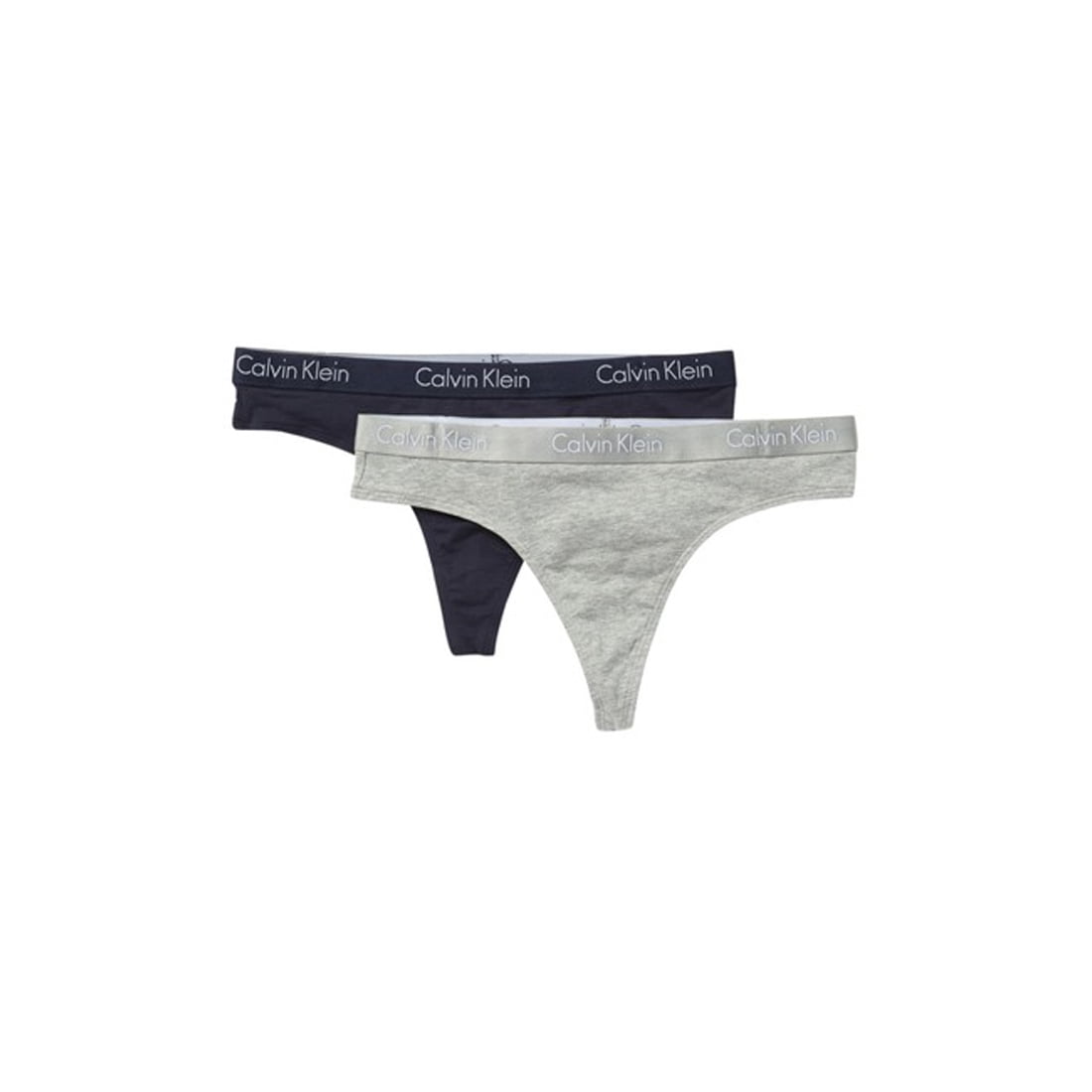 Kostuums negeren perspectief Calvin Klein Underwear Women's 2 Pack Thong, Navy/Grey, S - Walmart.com