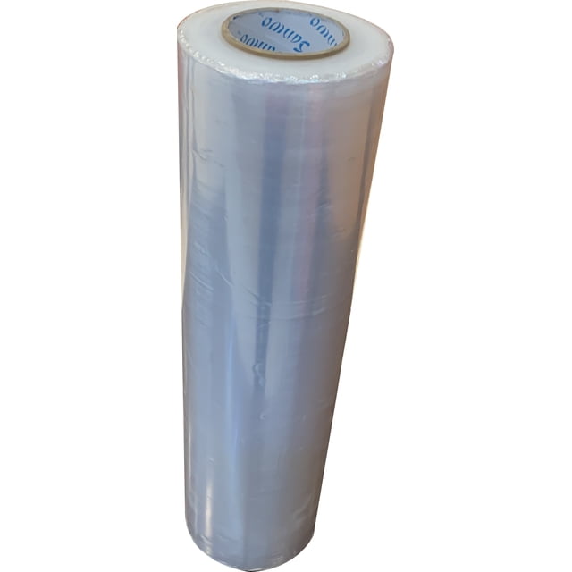 ROLLO DE EMPLAYE TRANSPARENTE 1.5 KILOS C60 DE 700ftX18" SANWO TRANSPARENTE