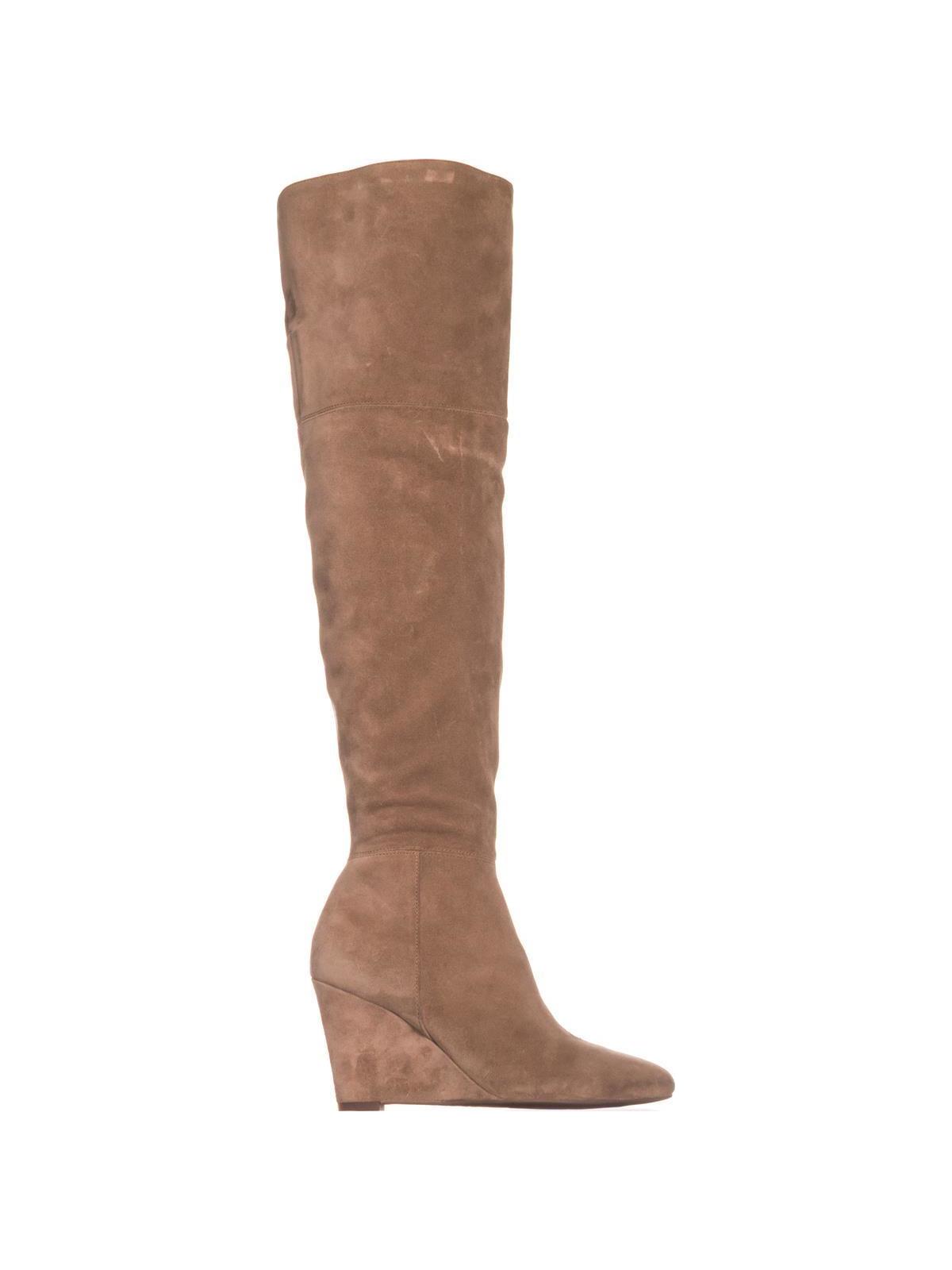 over the knee wedge boots