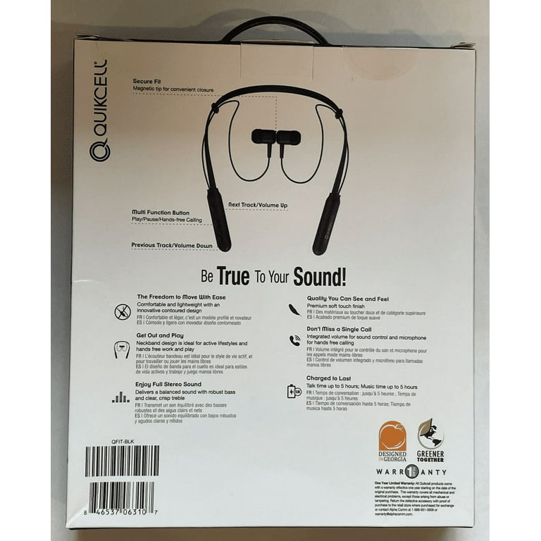 Quikcell bluetooth headphones hotsell