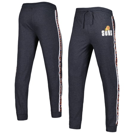 Men s Concepts Sport Charcoal Phoenix Suns Team Stripe Jogger Pants