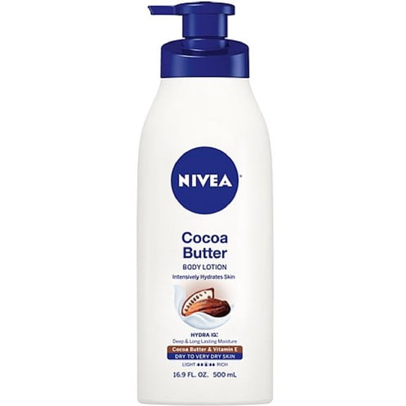 Nivea Cocoa Butter with Deep Nourishing Serum Body Lotion, 16.9 oz, 3 Pack