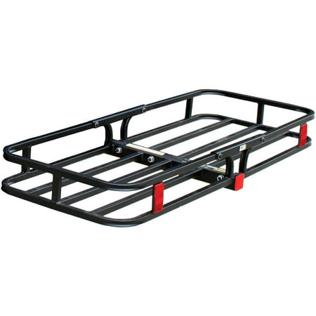 MaxxHaul 70107 Compact Cargo Carrier, 500 lb (Best Trailer Hitch Motorcycle Carrier)