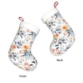 thumbnail image 3 of Naloa Lilies Flowers Christmas Stockings Decorations, Xmas Ornaments, DIY Personalized Farmhouse Decor for Home Family Party Tree, 3 of 7