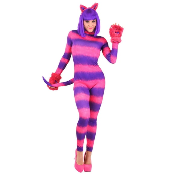 Women's Sexy Cheshire Cat Bodysuit
