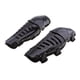 thumbnail image 2 of 2 Piezas Protección de Codo Rodillas Elásticas Ajustable Motocicleta Patinaje Caso Plástico PE Negro Zulema Conjunto de almohadillas almohadillas de rodilla, 2 of 8