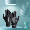 thumbnail image 2 of koolsoo Winter Thermal Warm Ski Driving Mitten Gloves For Cold Weather black L, 2 of 9