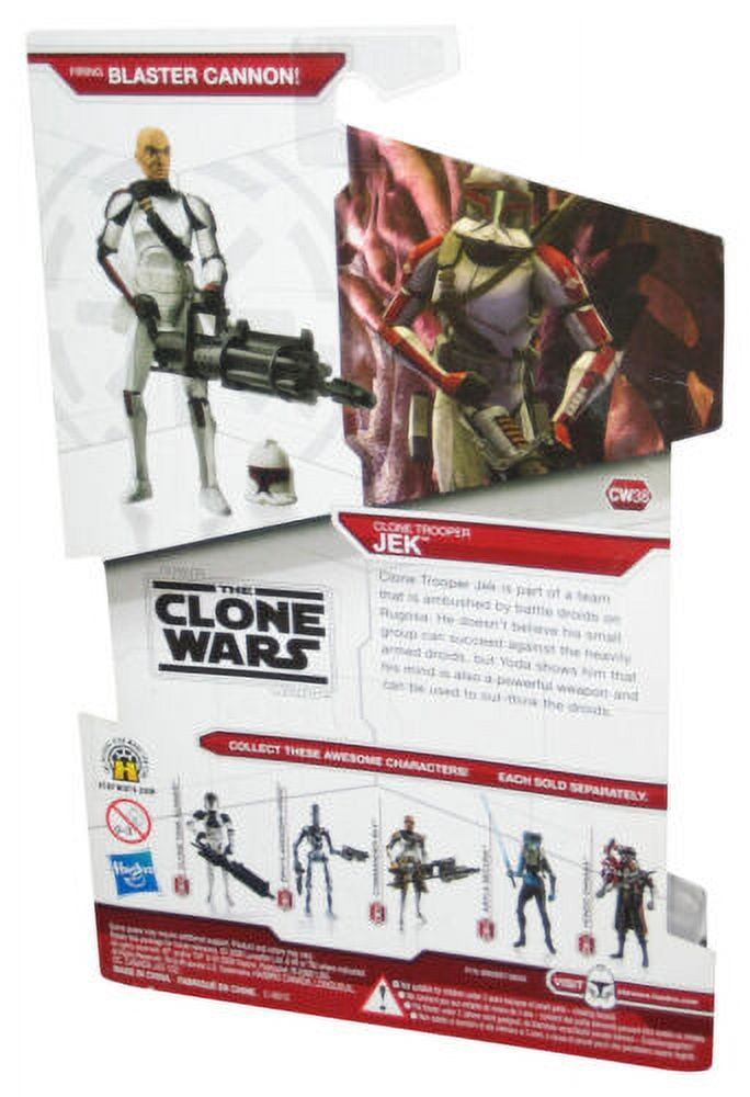 スター・ウォーズ CLONE WARS フィギュア JEK Clone Trooper Jek Clone Wars The Clone Wars Collection