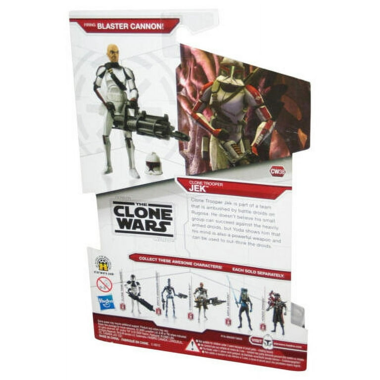 スター・ウォーズ CLONE WARS フィギュア JEK Clone Trooper Jek Clone Wars The Clone Wars Collection