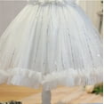 thumbnail image 7 of Toddler Princess Dress Fashion Fluffy Summer Dresses Sparkly Sequin Birthday Prom Outfit Casual Party Tulle Sundress for Kid Ball Gown for Little Girls Short Sleeve Mesh Gauze Dress, 7 of 7