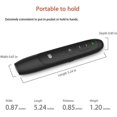 thumbnail image 5 of Presentation Remote Control, 2.4GHz Wireless Presenter PowerPoint Clicker Display Remote Control Pointer, 5 of 5