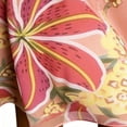 thumbnail image 5 of TIHLMK Women's Bohemian V-Neck Printed Dresses Short Sleeve Crew Neck Chiffon Dresses Elegant Casual Summer Wear, 5 of 9
