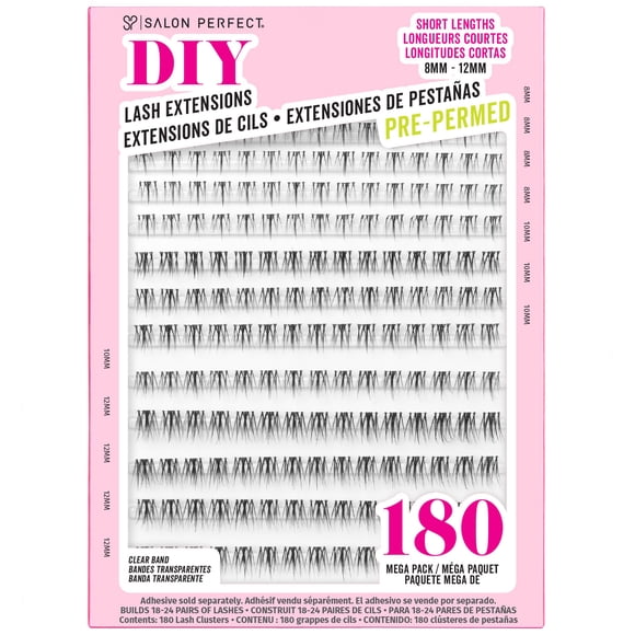 Salon Perfect - Diy Lash Extansion Cluster - Short Pre-Permed