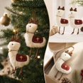 thumbnail image 4 of Qjidjing 2Pcs Christmas Tree Ornaments, Xmas Hanging Pendants, Festive Hanging Accessory, for Christmas Tree, Home Wall, Holiday Party Decor, 4 of 5