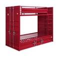 thumbnail image 3 of Acme Cargo Container Style Twin Metal Trundle Bed ONLY, Multiple Colors, 3 of 7