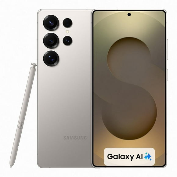 Smartphone Samsung Galaxy S25 Ultra 12GB RAM 256GB ROM Gris Titanio Desbloqueado