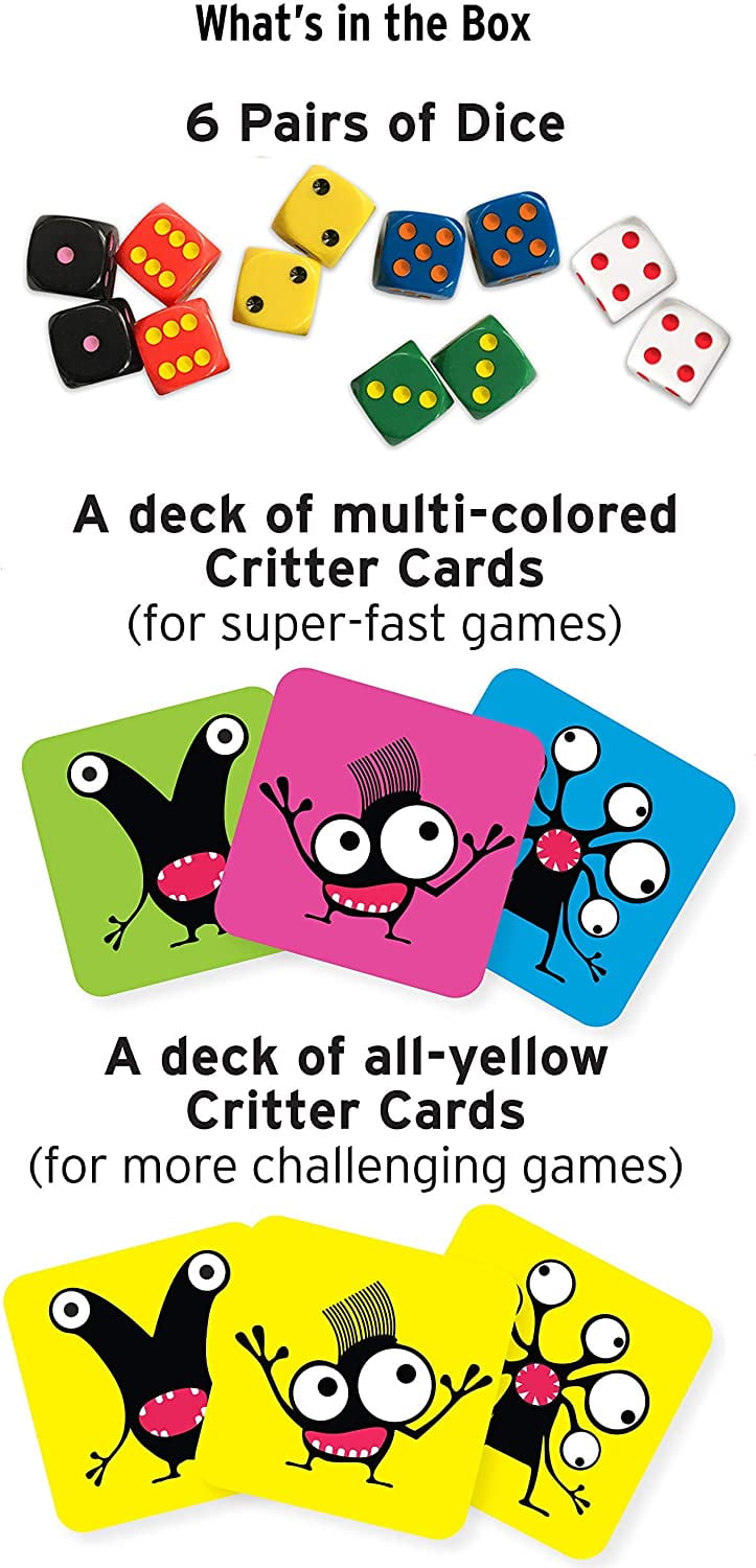 TENZI PAIRZI - The Fast, Fun Card Matching Family and Party Game with a Twist - for Ages 6 to 96 - 2 to 6 Players