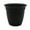 Black, variant on The HC Companies 16 Inch Eclipse Round Planter with Saucer - Indoor Outdoor Plant Pot for Flowers, Vegetables, and Herbs, Warm Gray