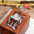 thumbnail image 3 of Trumpet Sheet Music Clip Marching Band Music Clip Sheet Music Holder Music Book Clip Clarinet Sheet Music Clip Lyre Stand, 3 of 8
