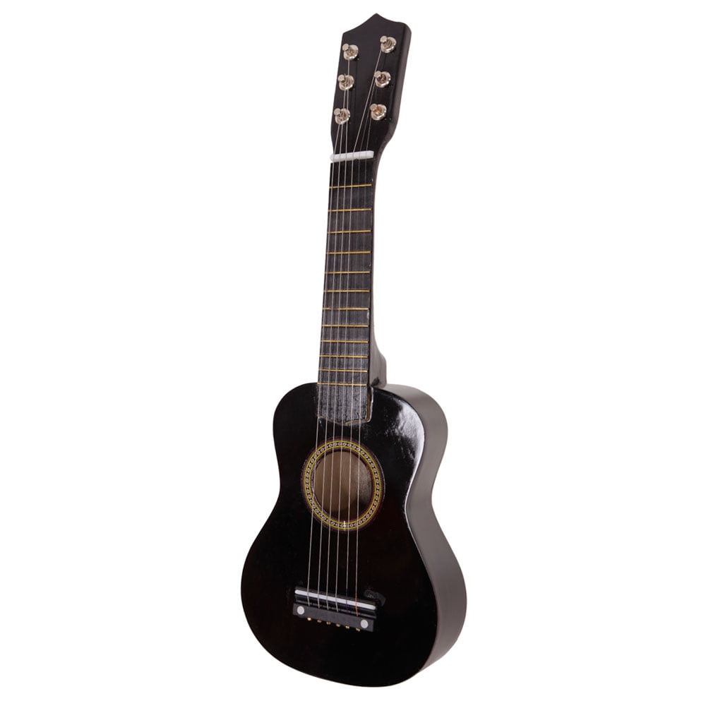 Suitable for Beginners and Kids Wood Classical Guitar with Strings and Guitar Pick ratiomise 21 Acoustic Guitar 21 Black 