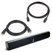 Energy by Klipsch Powerbar One with Built-In Subwoofer with 6ft Cables