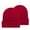 Red, variant on Bovemsi Beanie for Women and Men Unisex Winter Knitted Cuffed Soft Warm Hat / Ski Watch Cap Snow Ski Cap