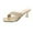 Beige, variant on Anuirheih Womens Clear Heels Sandals Transparent Heel Slippers Backless Open Toe Slip on Heeled Mules(Black)