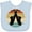 AE-Light Blue, variant on Inktastic Saxophone Music Vintage Band Boys or Girls Baby Bib